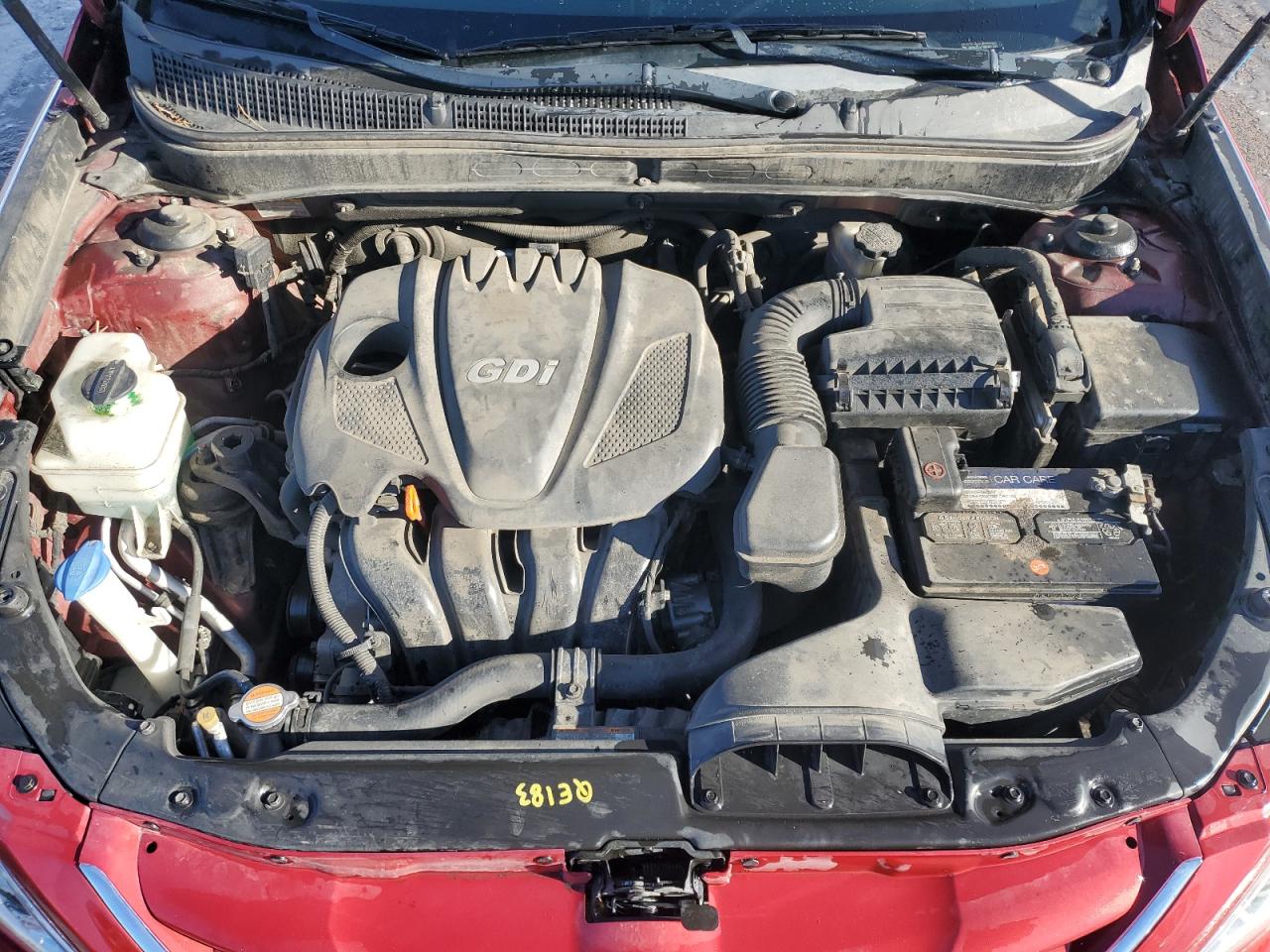 2011 Hyundai Sonata VIN 5NPEB4AC8BH066270 Copart auction photo, vandalism / side damage thumbnail 11