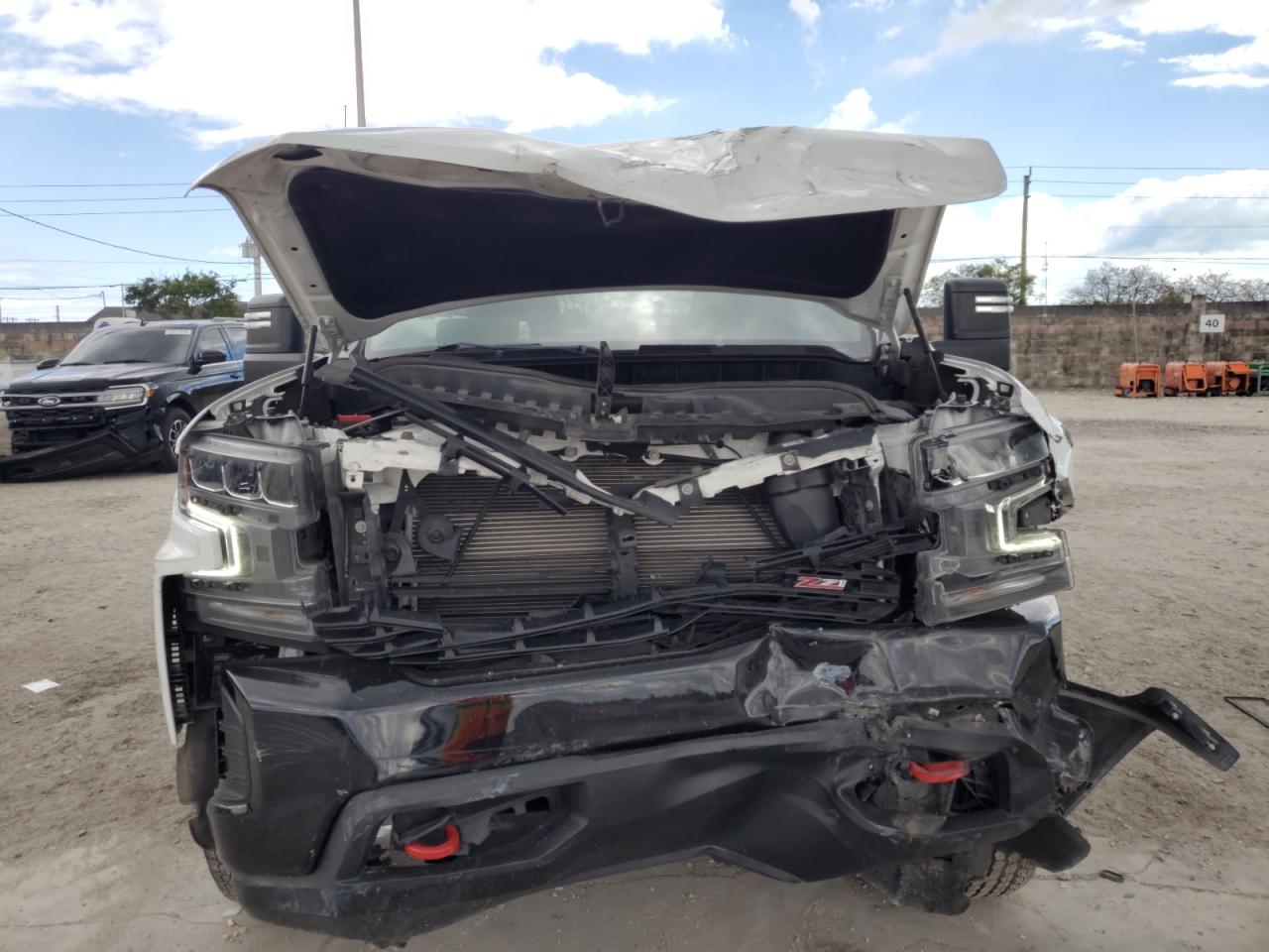 2021 Chevrolet Silverado VIN 1GCPYFED5MZ431988 Copart auction photo, front end damage thumbnail 5