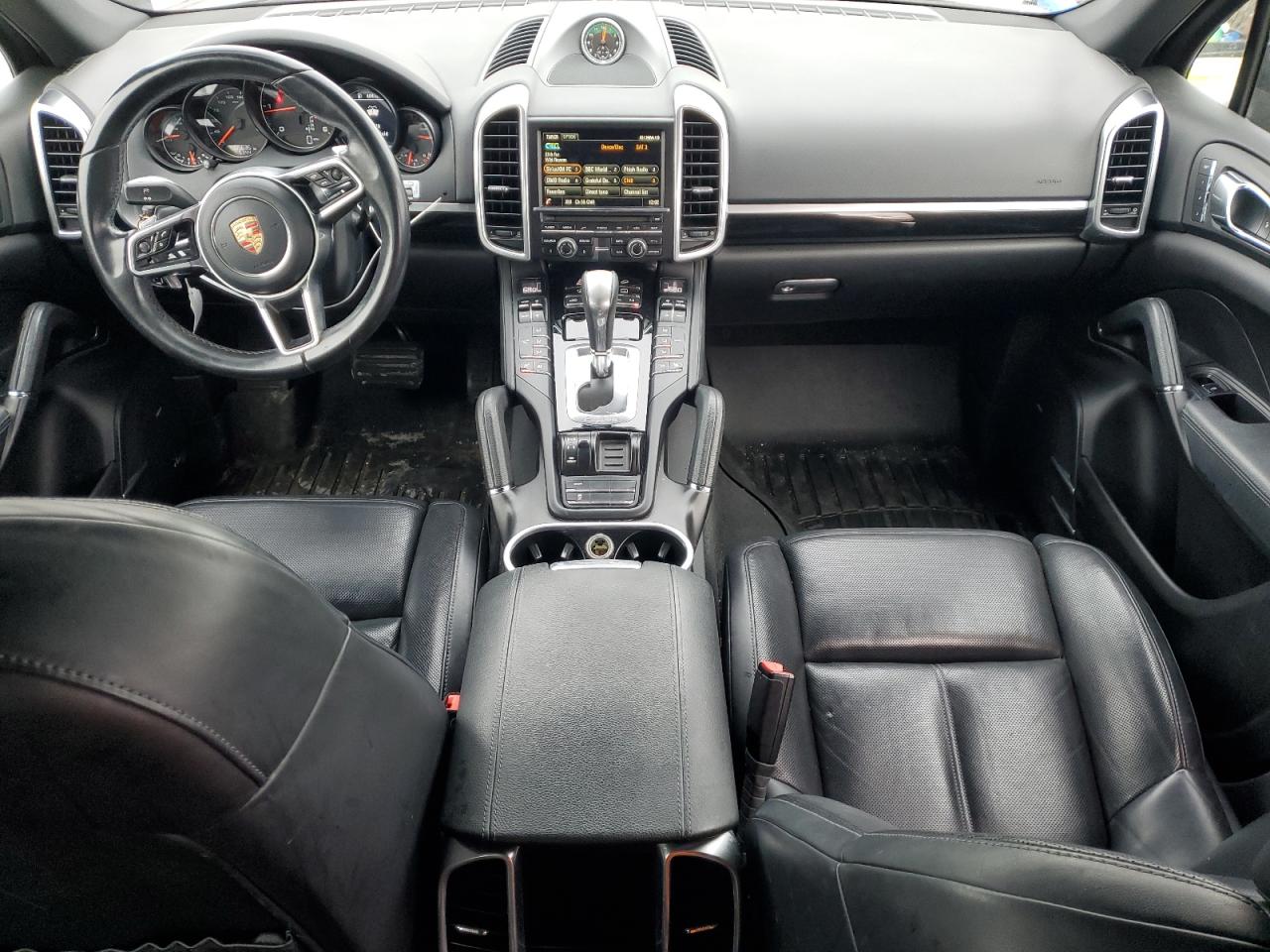 2015 Porsche Cayenne VIN WP1AF2A20FLA30152 Copart auction photo, side / front end damage thumbnail 8