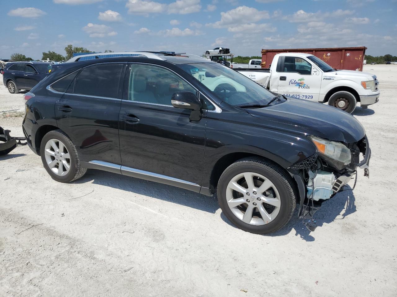 2011 Lexus RX VIN 2T2ZK1BA4BC056900 Copart auction photo, front end damage thumbnail 4