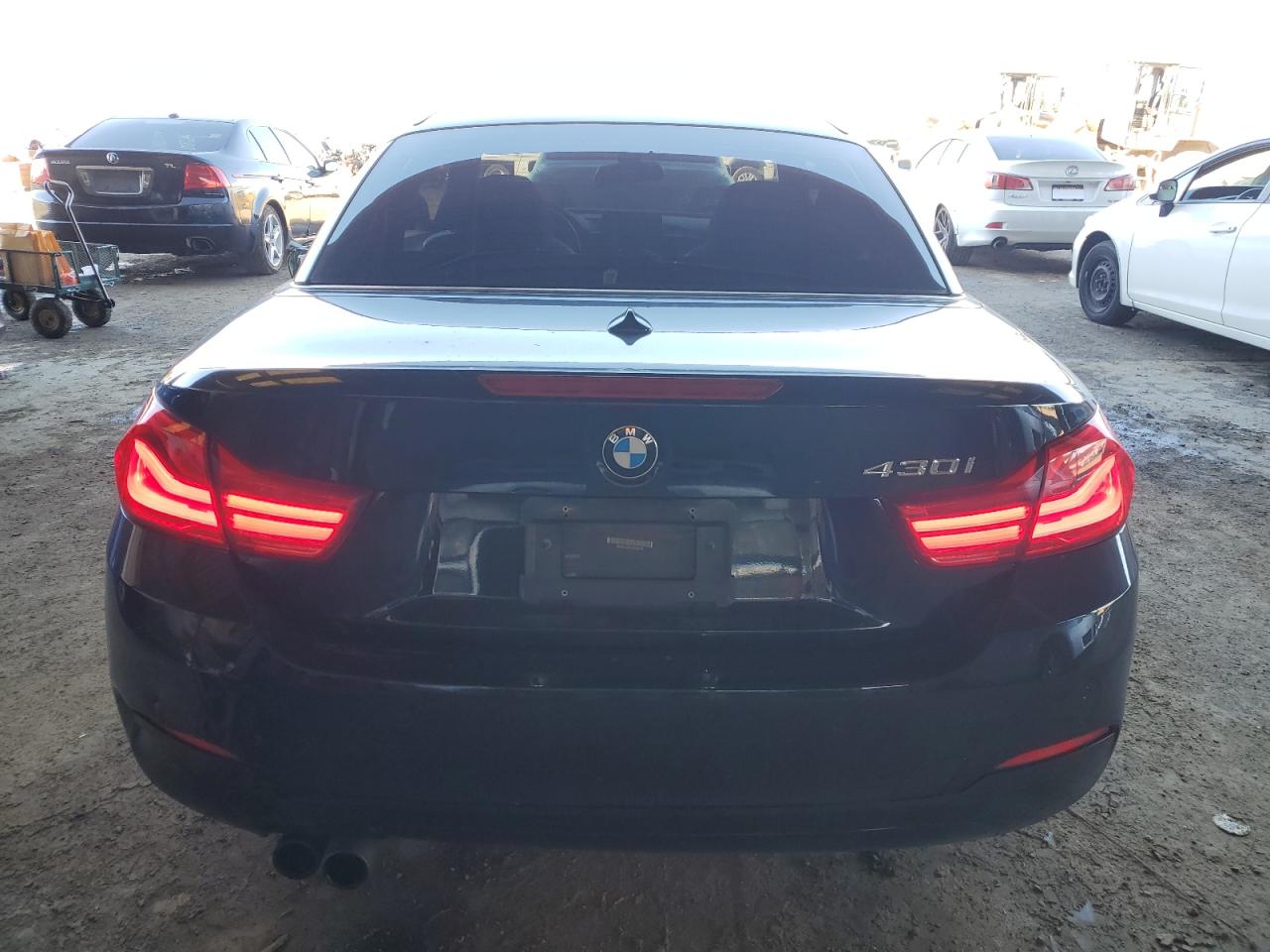 2018 BMW 4er VIN WBA4Z1C55JEC60175 Copart auction photo, front end damage thumbnail 6