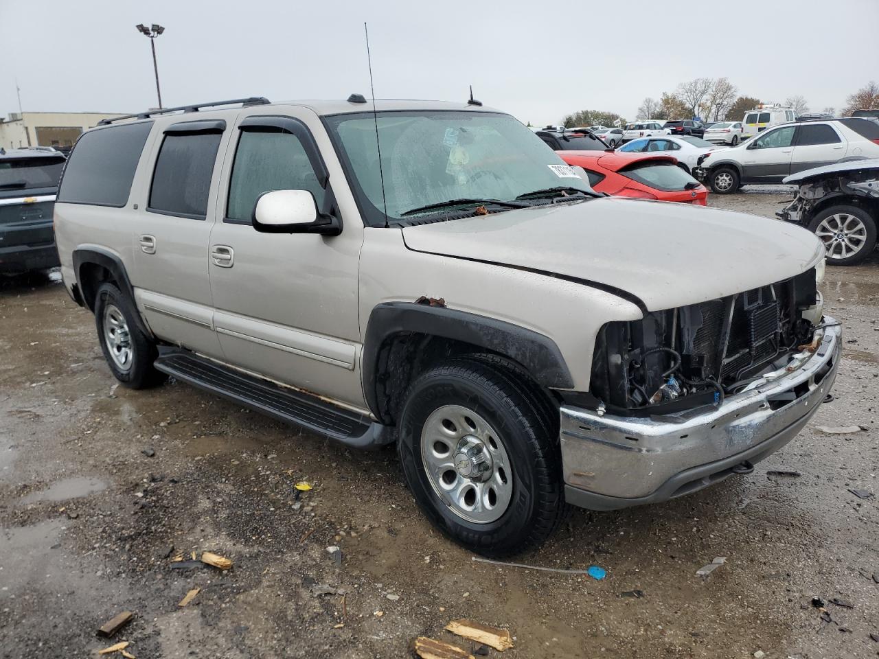 2004 Chevrolet Suburban VIN 1GNFK16Z74J100054 Copart auction photo, front end / rear end damage thumbnail 4