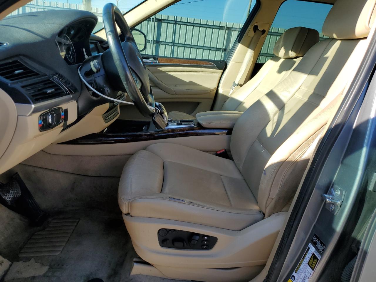2013 BMW X5 VIN 5UXZV4C57D0B02491 Copart auction photo, front end / rear end damage thumbnail 7