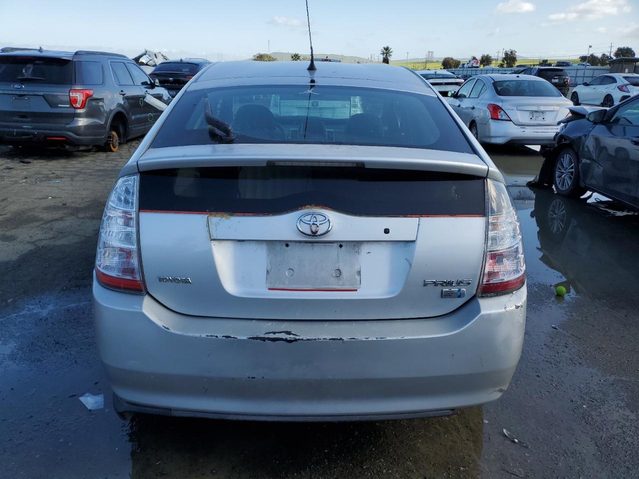 2006 Toyota Prius VIN JTDKB20U863149877 Copart auction photo, side / rear end damage thumbnail 6