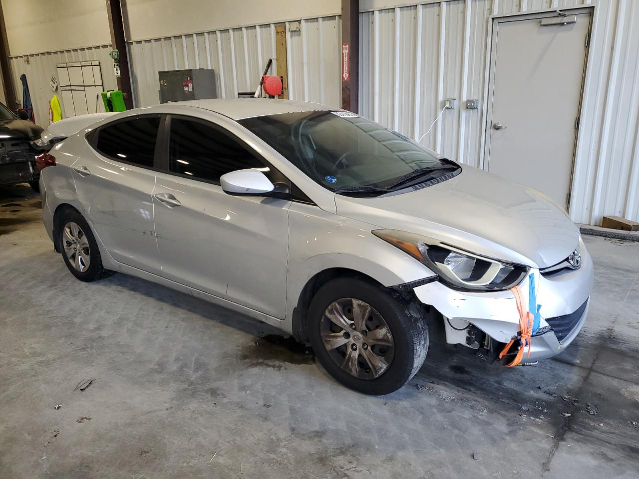 2016 Hyundai Elantra VIN 5NPDH4AE6GH780126 Copart auction photo, all over damage thumbnail 4