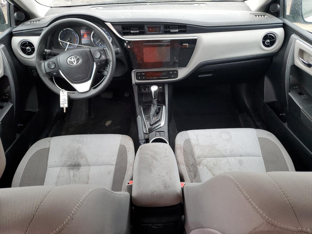 2017 Toyota Corolla VIN 2T1BURHE4HC885855 Copart auction photo, front end / side damage thumbnail 8