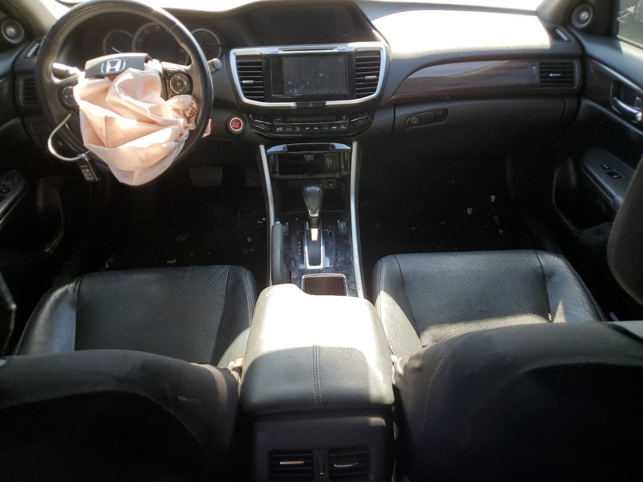 2017 Honda Accord VIN 1HGCR3F08HA010911 Copart auction photo, front end damage thumbnail 8