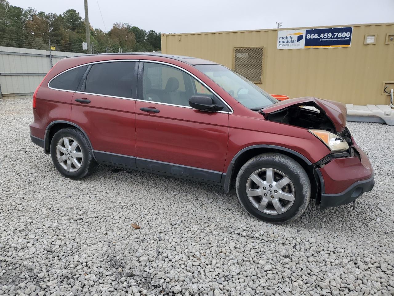 2008 Honda CR-V VIN JHLRE48578C009744 Copart auction photo, front end damage thumbnail 4