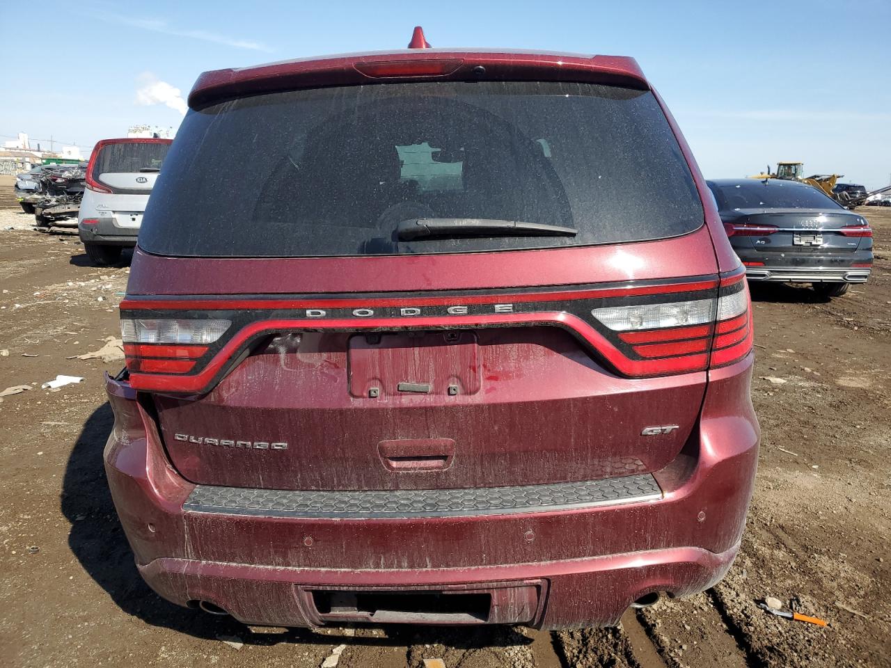 2020 Dodge Durango VIN 1C4RDHDG8LC259856 Copart auction photo, all over damage thumbnail 6