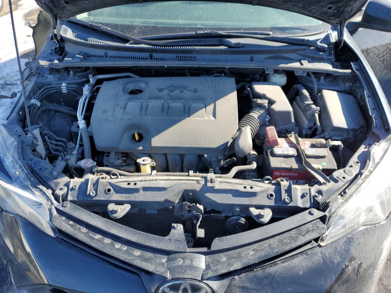 2019 Toyota Corolla VIN 2T1BURHEXKC140227 Copart auction photo, all over damage thumbnail 11