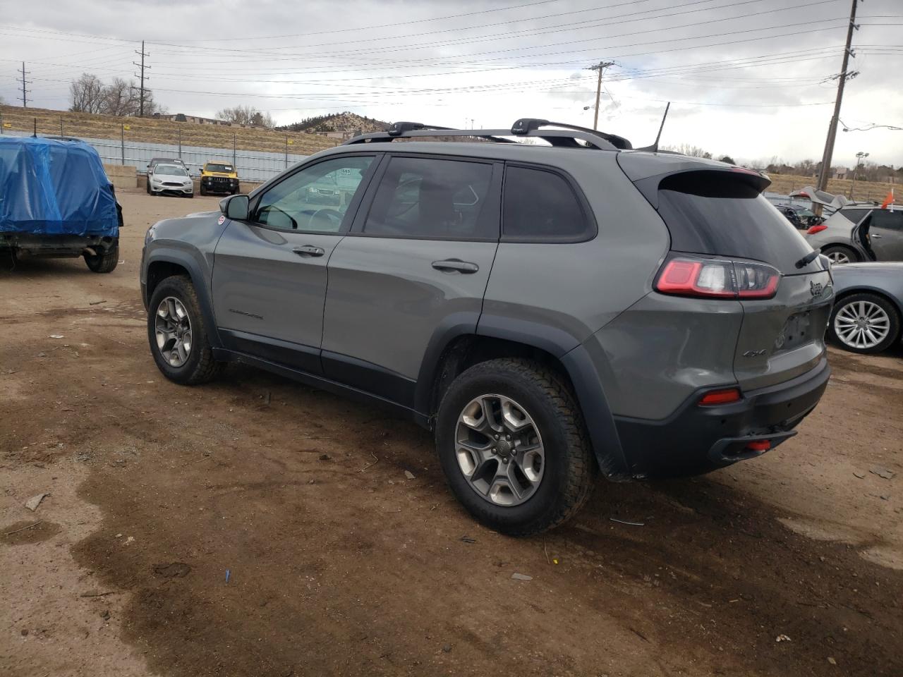 2019 Jeep Cherokee VIN 1C4PJMBX7KD471426 Copart auction photo, hail / rear end damage thumbnail 2