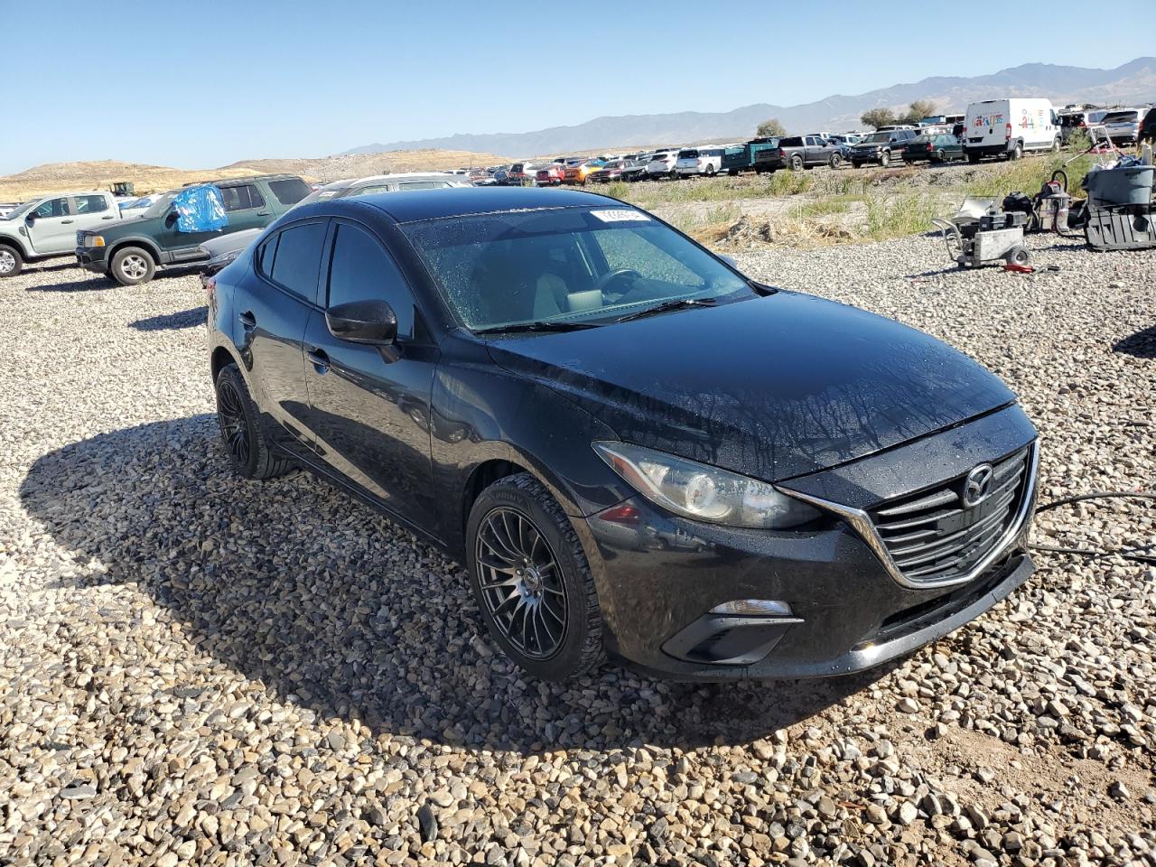 2016 Mazda 3 VIN JM1BM1T74G1292302 Copart auction photo, rear end damage thumbnail 4
