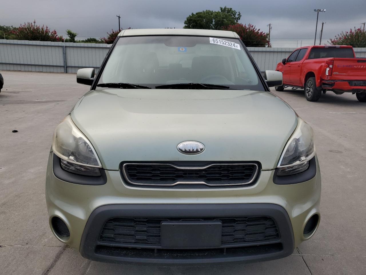 2013 KIA Soul VIN KNDJT2A52D7579331 Copart auction photo, front end / minor dent/scratches damage thumbnail 5