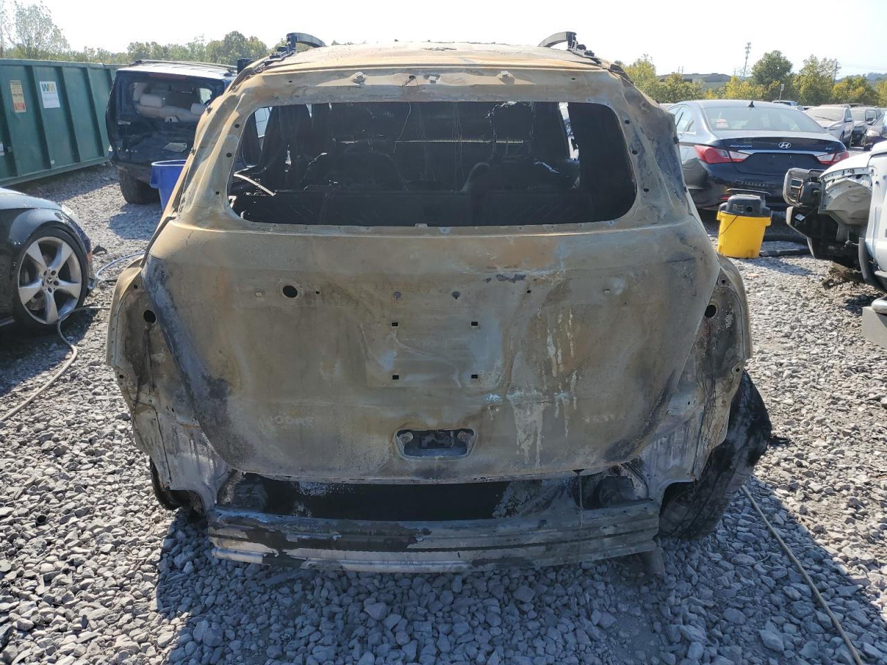 2015 Chevrolet Trax VIN KL7CJLSBXFB210870 Copart auction photo, burn damage thumbnail 6