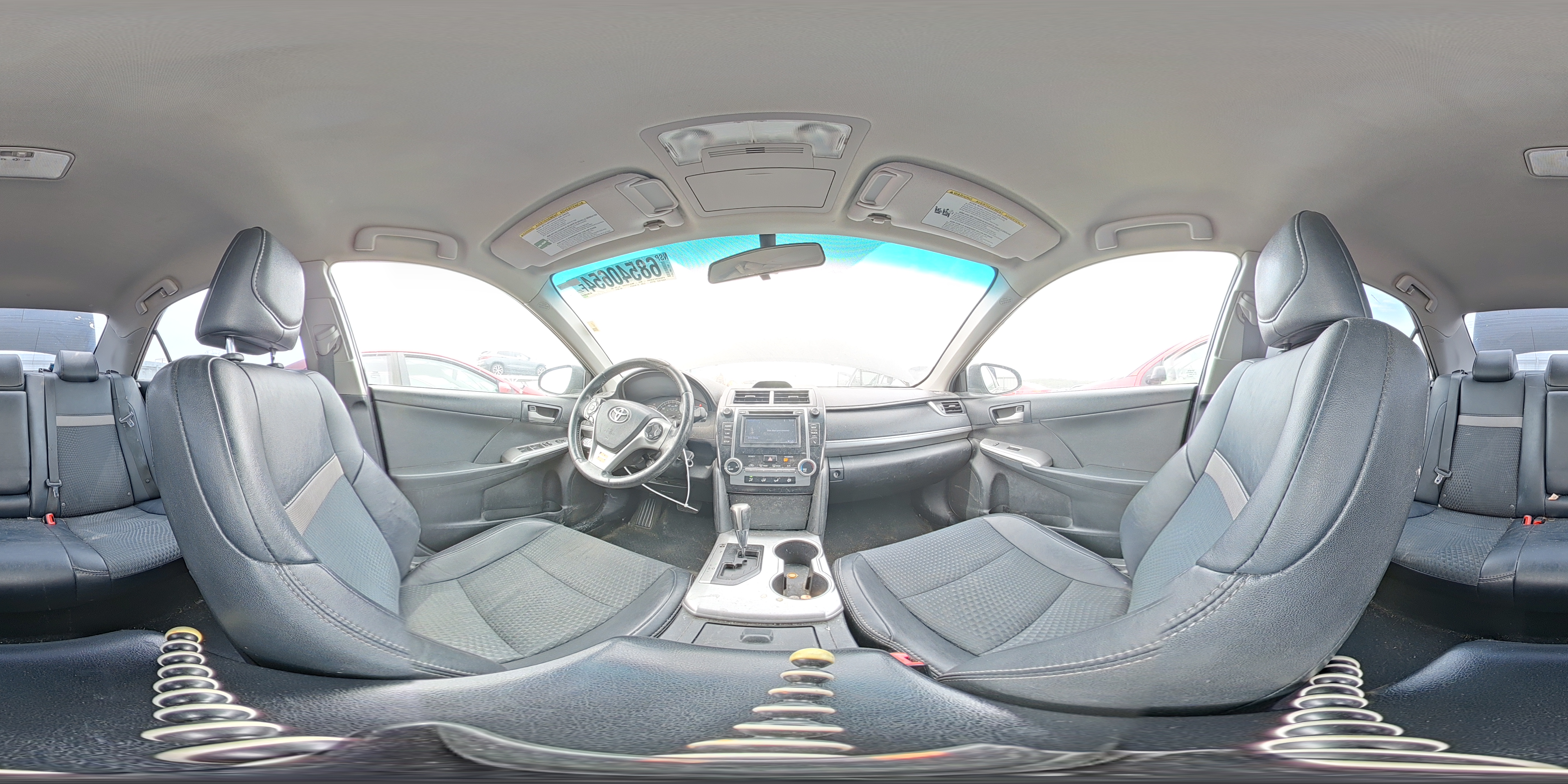 2014 Toyota Camry VIN 4T1BF1FK0EU380894 Copart auction photo, rear end damage thumbnail 13