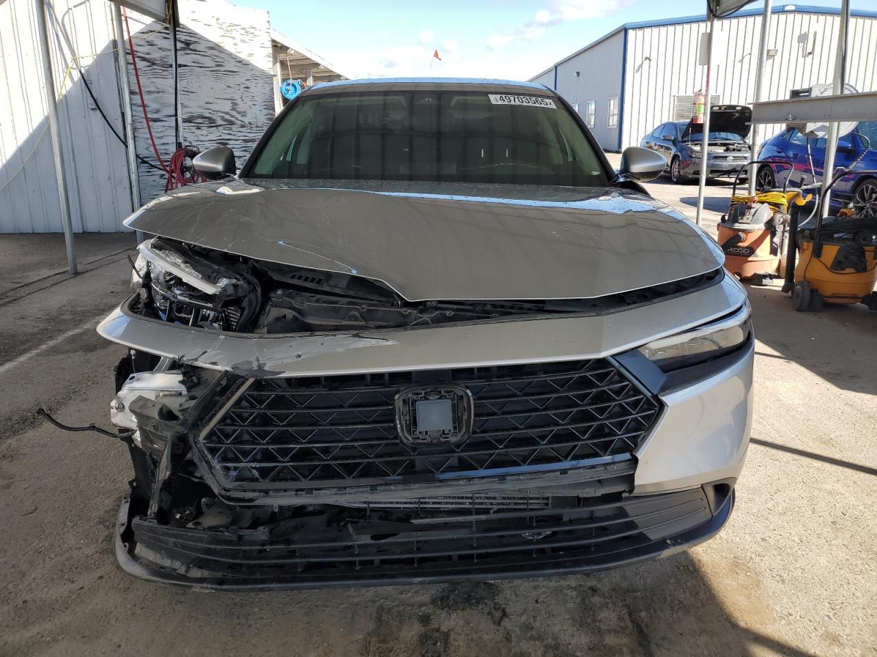2023 Honda Accord VIN 1HGCY1F2XPA020086 Copart auction photo, front end damage thumbnail 5