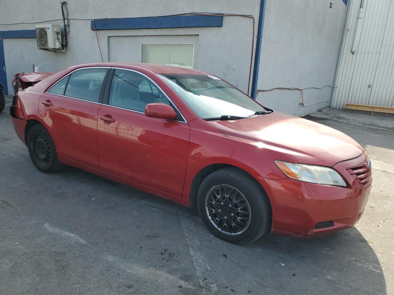 2007 Toyota Camry VIN 4T1BE46K07U091683 Copart auction photo, rear end / side damage thumbnail 4