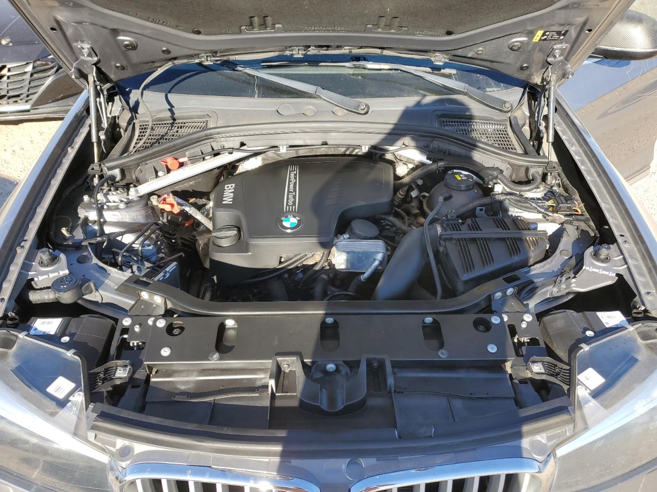 2017 BMW X3 VIN 5UXWX9C53H0T07321 Copart auction photo, all over damage thumbnail 12
