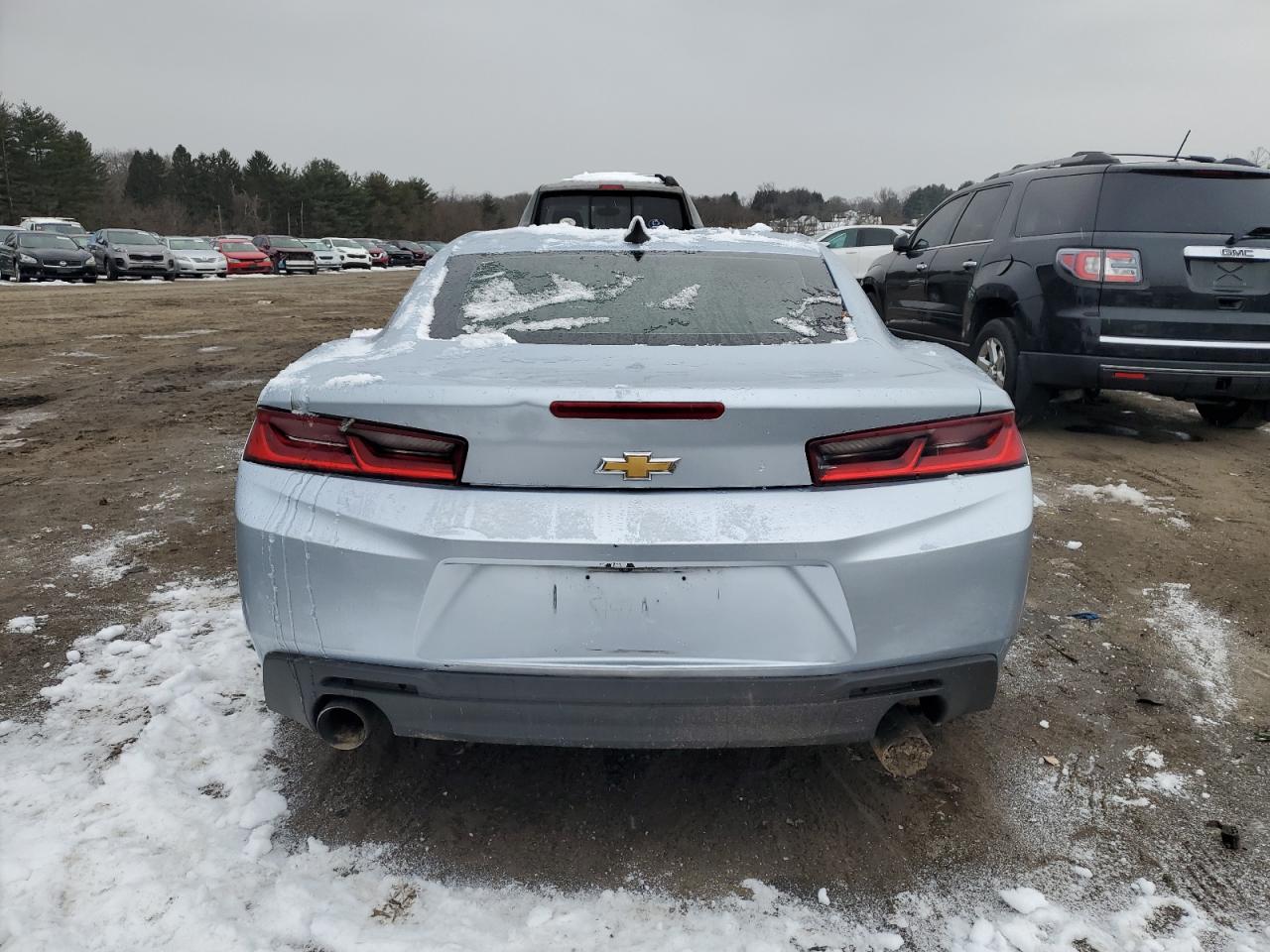 2018 Chevrolet Camaro VIN 1G1FA1RX8J0111502 Copart auction photo, front end / minor dent/scratches damage thumbnail 6