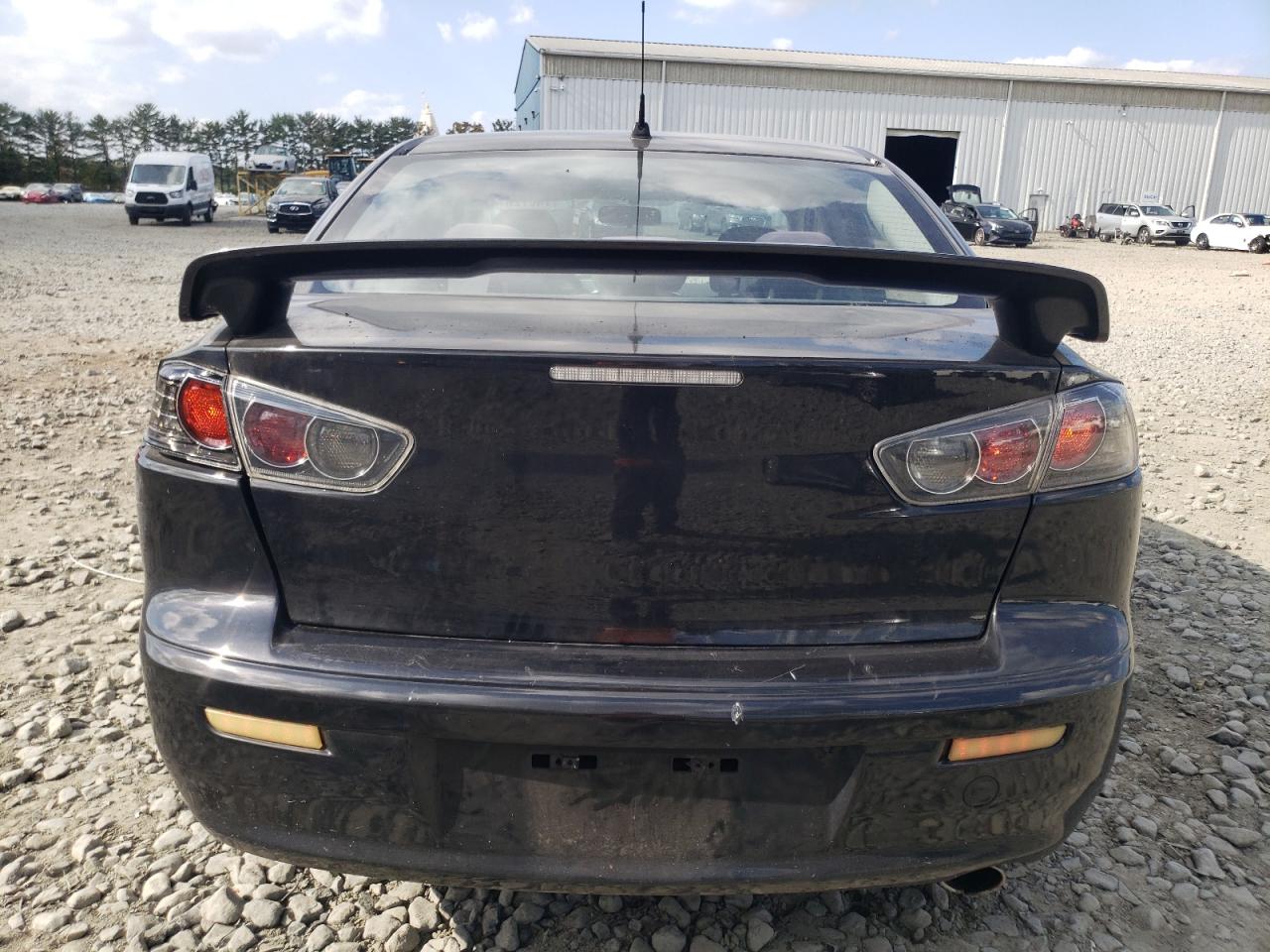 2009 Mitsubishi Lancer VIN JA3AU86W89U003672 Copart auction photo, rear end / front end damage thumbnail 6