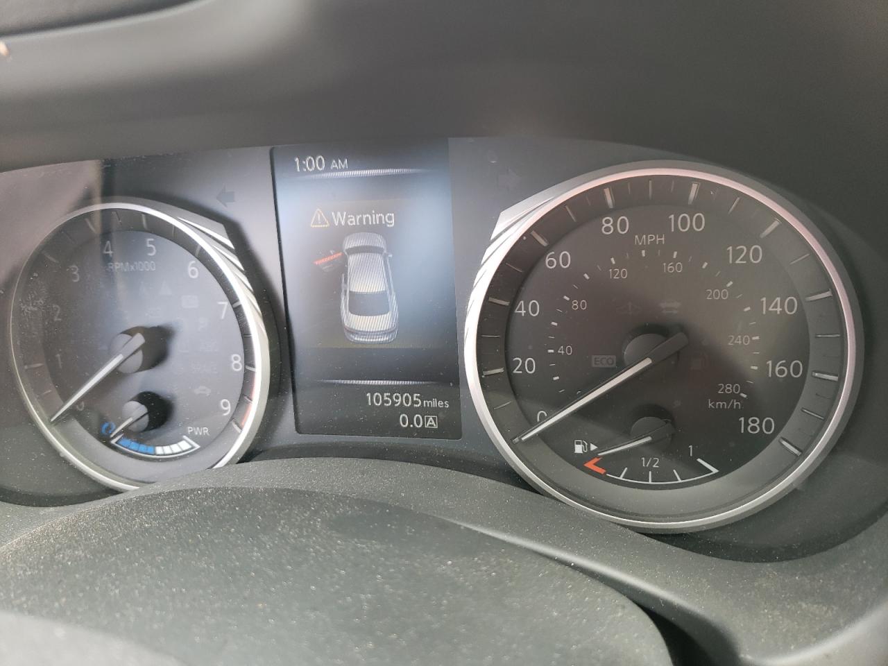 2018 Infiniti Q50 VIN JN1AV7AP3JM160039 Copart auction photo, front end / vandalism damage thumbnail 9