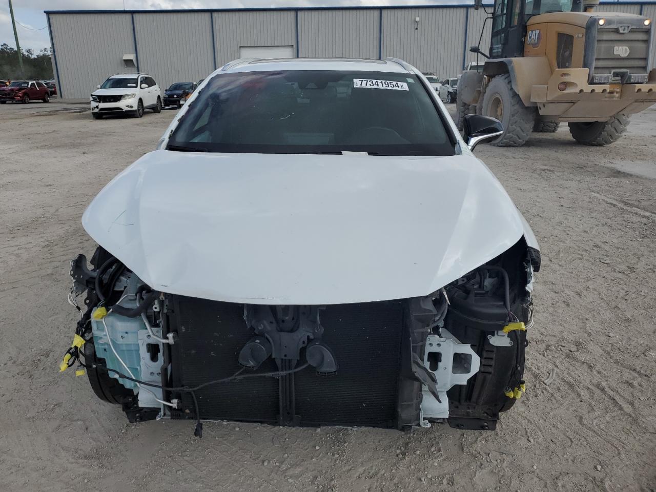 2021 Lexus NX VIN JTJSARBZ4M5028847 Copart auction photo, front end / all over damage thumbnail 5