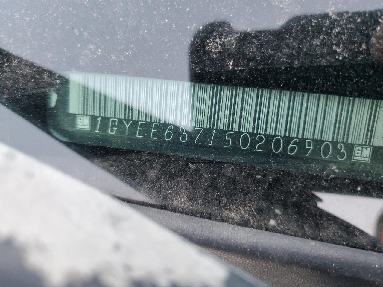 2005 Cadillac SRX VIN 1GYEE637150206903 Copart auction photo, front end damage thumbnail 12