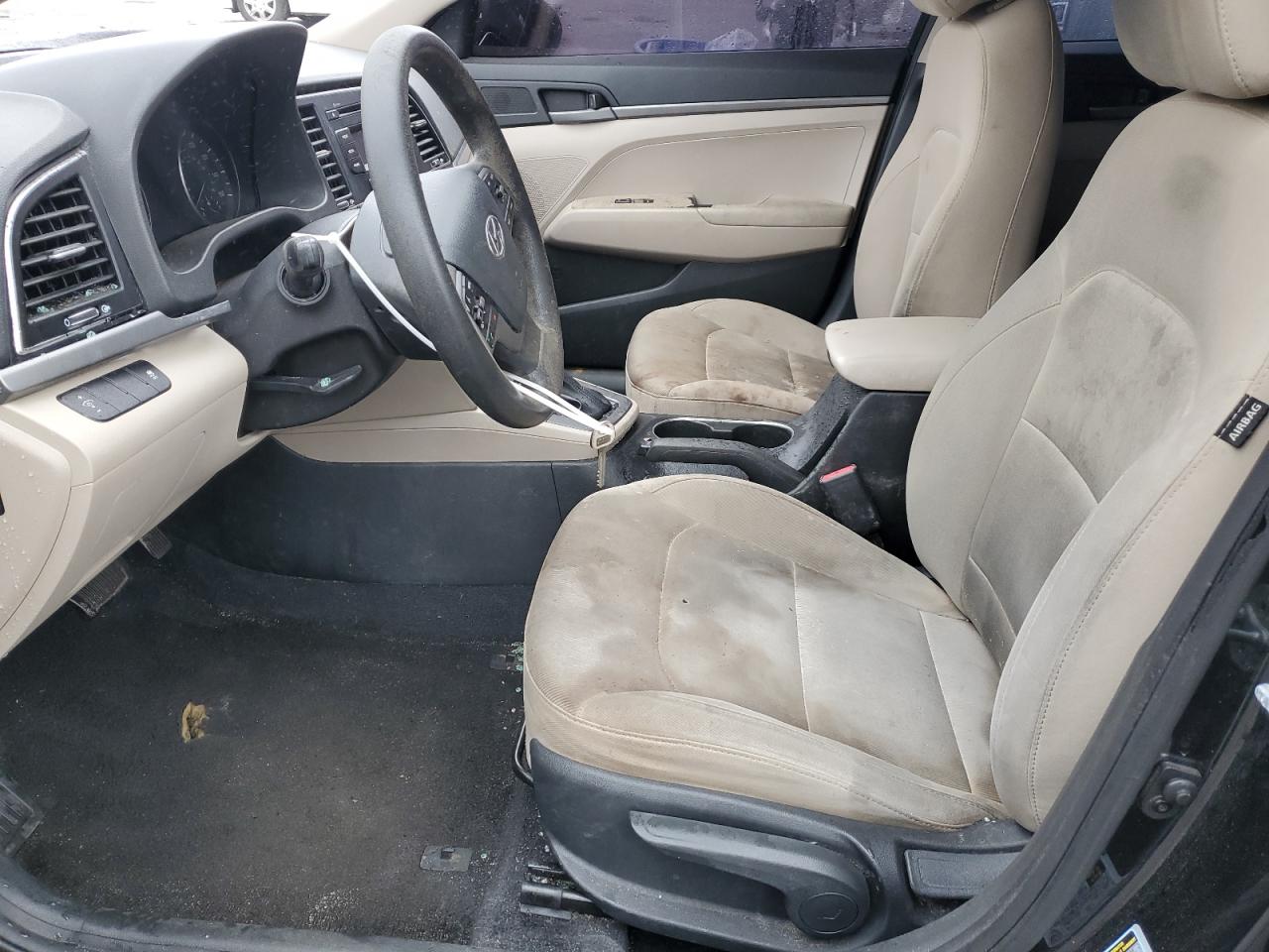 2018 Hyundai Elantra VIN 5NPD74LF1JH345692 Copart auction photo, water/flood damage thumbnail 7