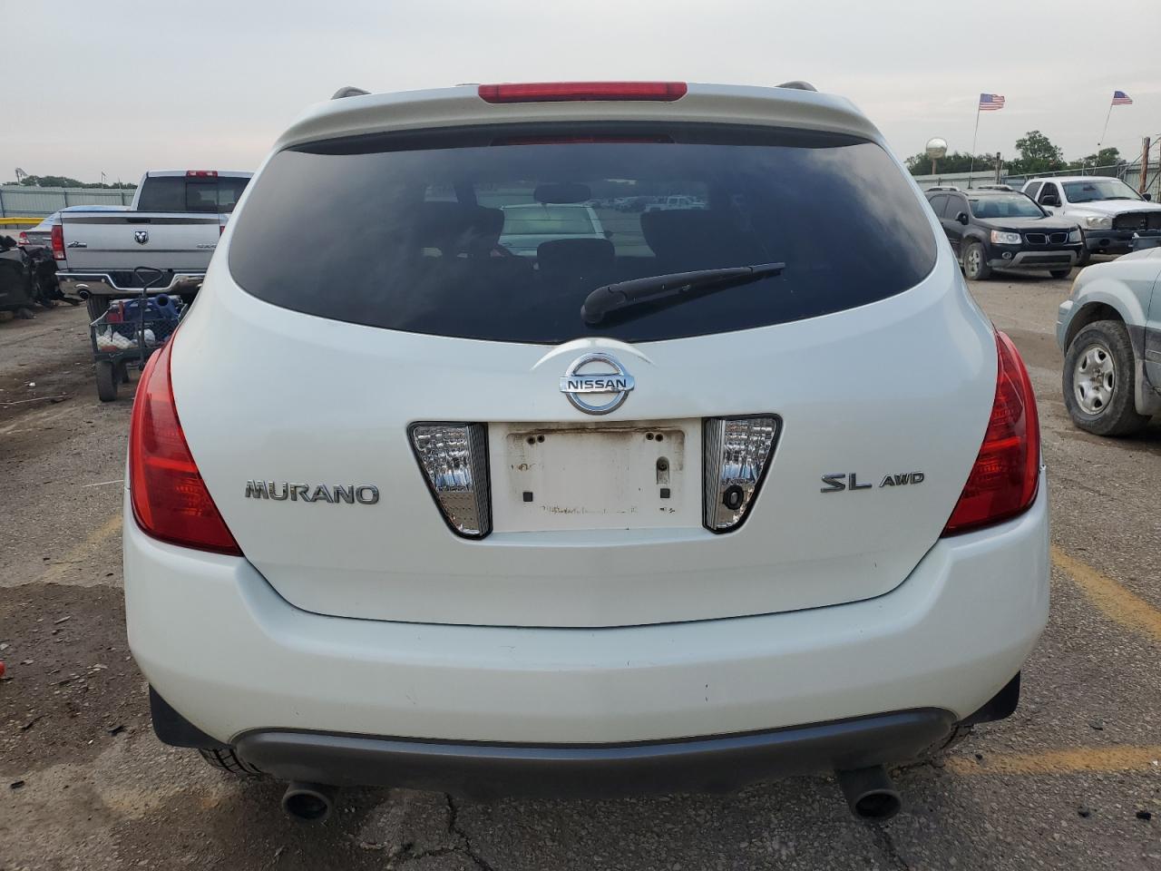 2005 Nissan Murano VIN JN8AZ08WX5W441548 Copart auction photo, front end damage thumbnail 6