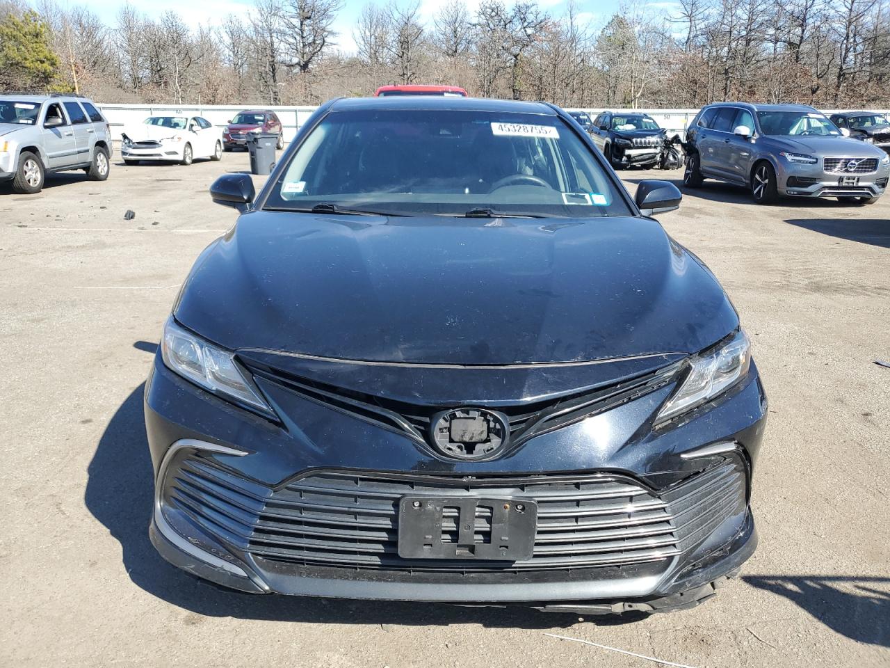 2021 Toyota Camry VIN 4T1C31AK7MU546556 Copart auction photo, rear end / front end damage thumbnail 5