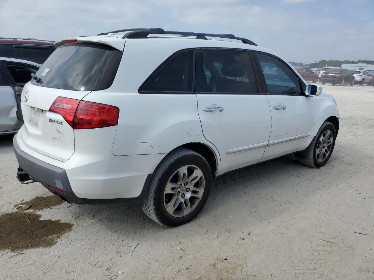 2007 Acura MDX VIN 2HNYD28397H505147 Copart auction photo, front end damage thumbnail 3