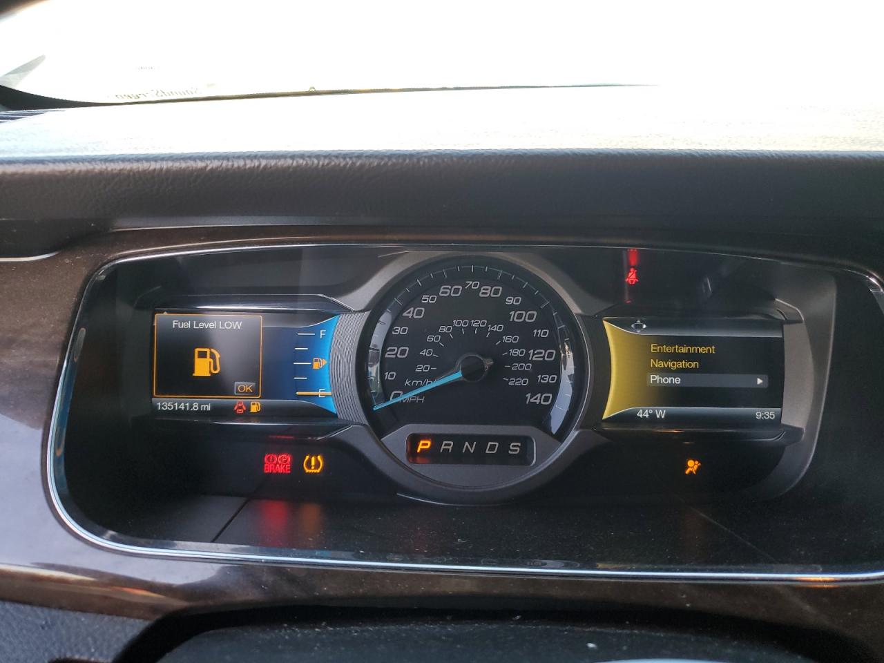 2014 Ford Taurus VIN 1FAHP2F82EG138490 Copart auction photo, side / rear end damage thumbnail 9