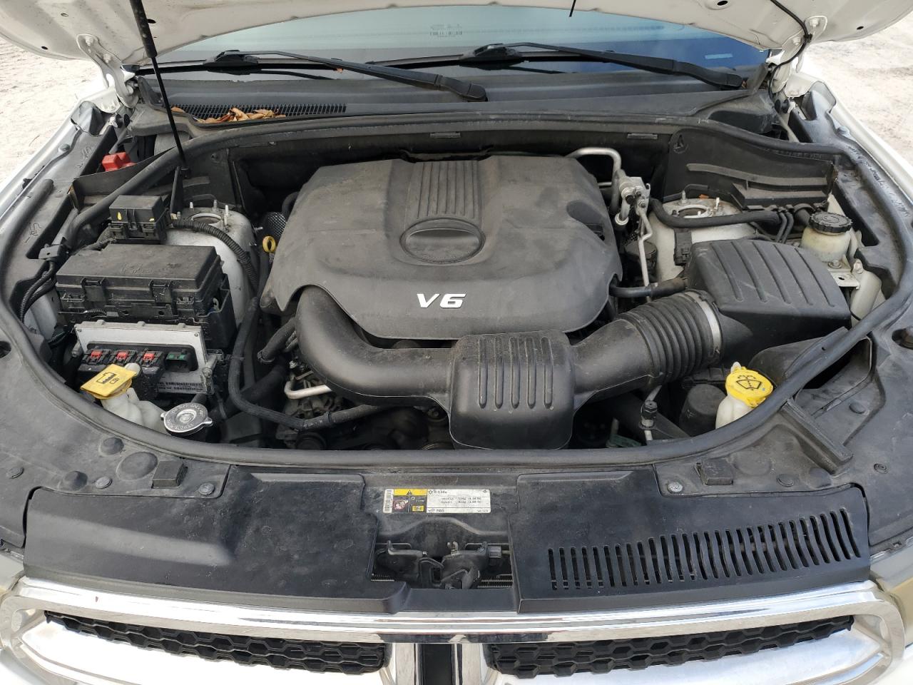 2013 Dodge Durango VIN 1C4RDHAG7DC692638 Copart auction photo, side damage thumbnail 12