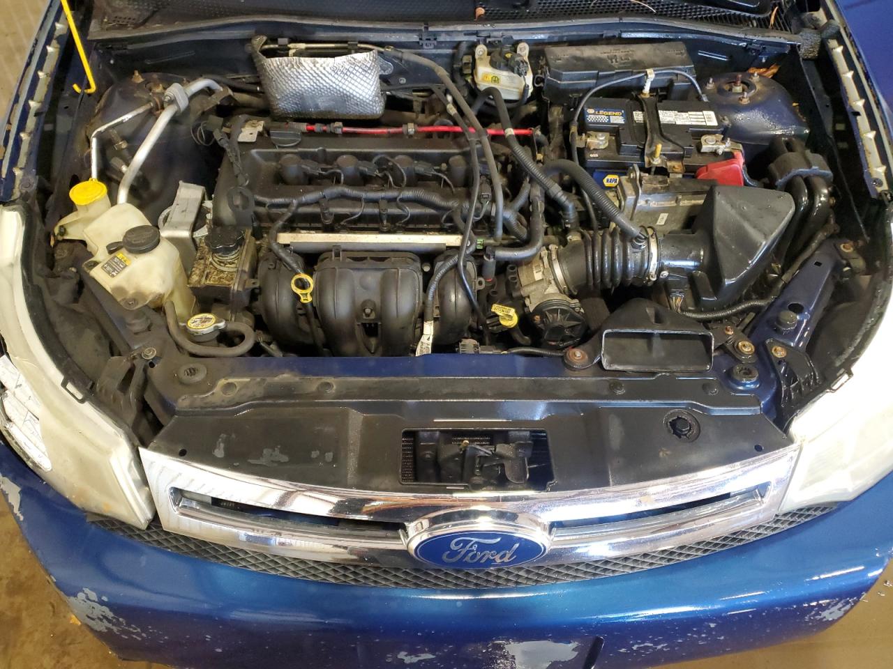 2008 Ford Focus VIN 1FAHP33N58W186981 Copart auction photo, front end damage thumbnail 11