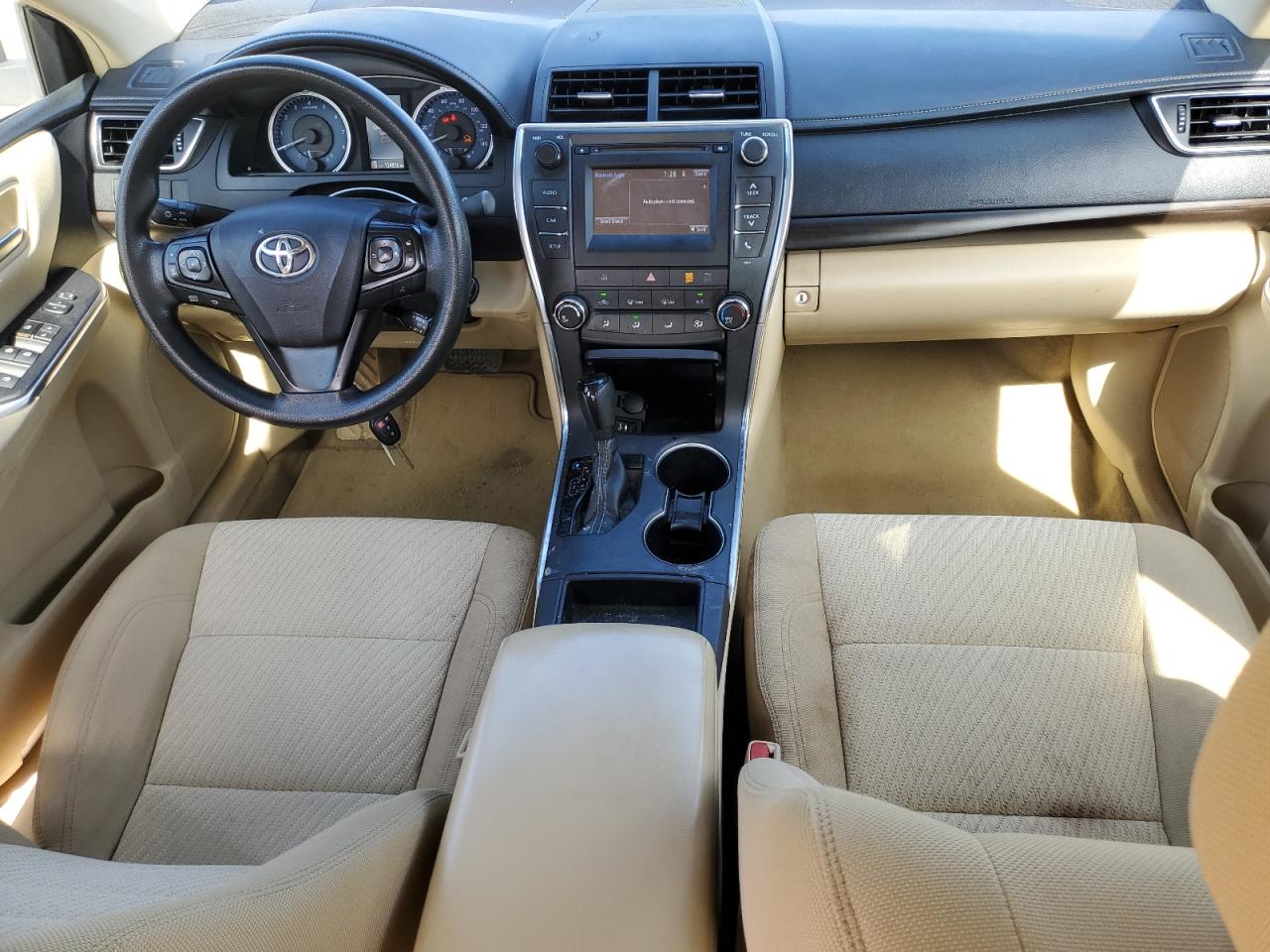2017 Toyota Camry VIN 4T1BF1FK3HU417568 Copart auction photo, front end / rear end damage thumbnail 8