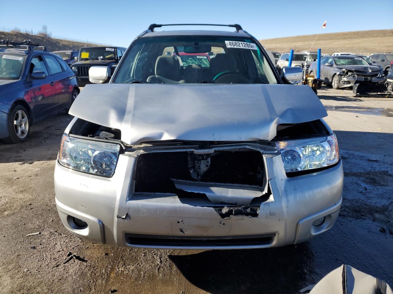 2006 Subaru Forester VIN JF1SG65676H750578 Copart auction photo, front end damage thumbnail 5