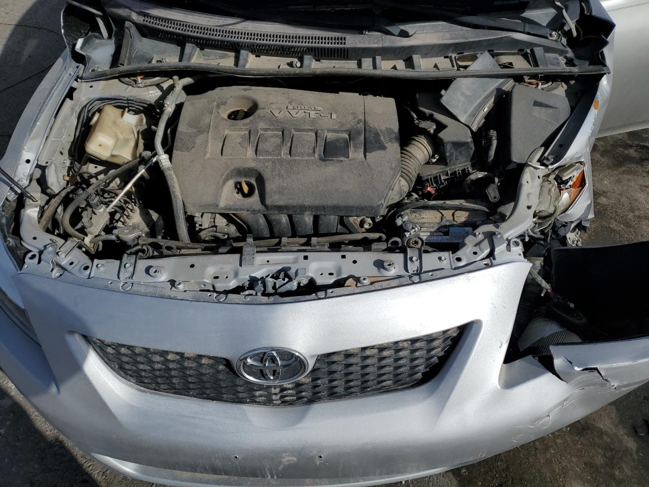 2009 Toyota Corolla VIN 1NXBU40EX9Z129347 Copart auction photo, front end damage thumbnail 12