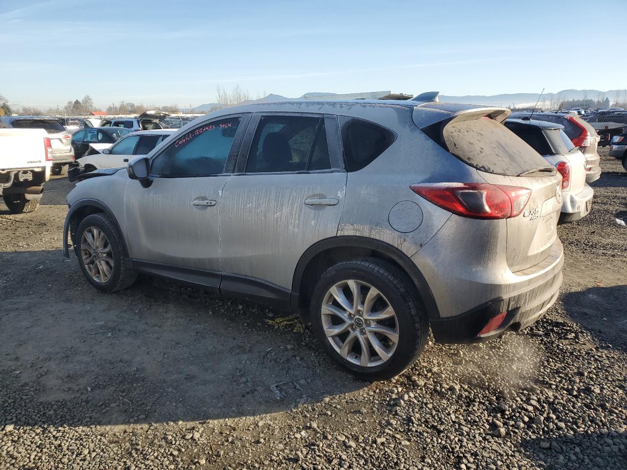 2013 Mazda CX-5 VIN JM3KE4DEXD0155143 Copart auction photo, front end damage thumbnail 2