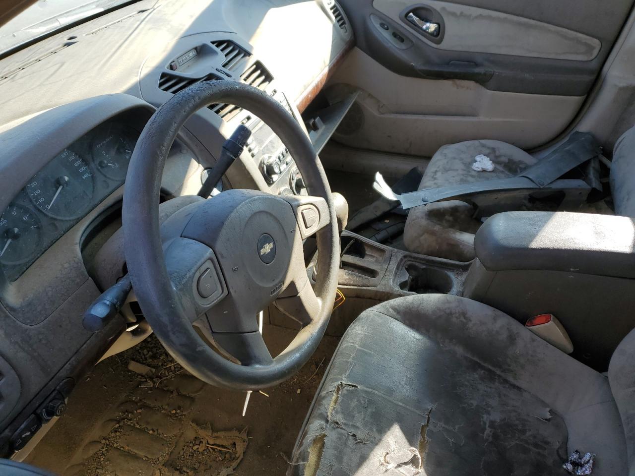 2004 Chevrolet Malibu VIN 1G1ZT52854F120791 Copart auction photo, front end / side damage thumbnail 9