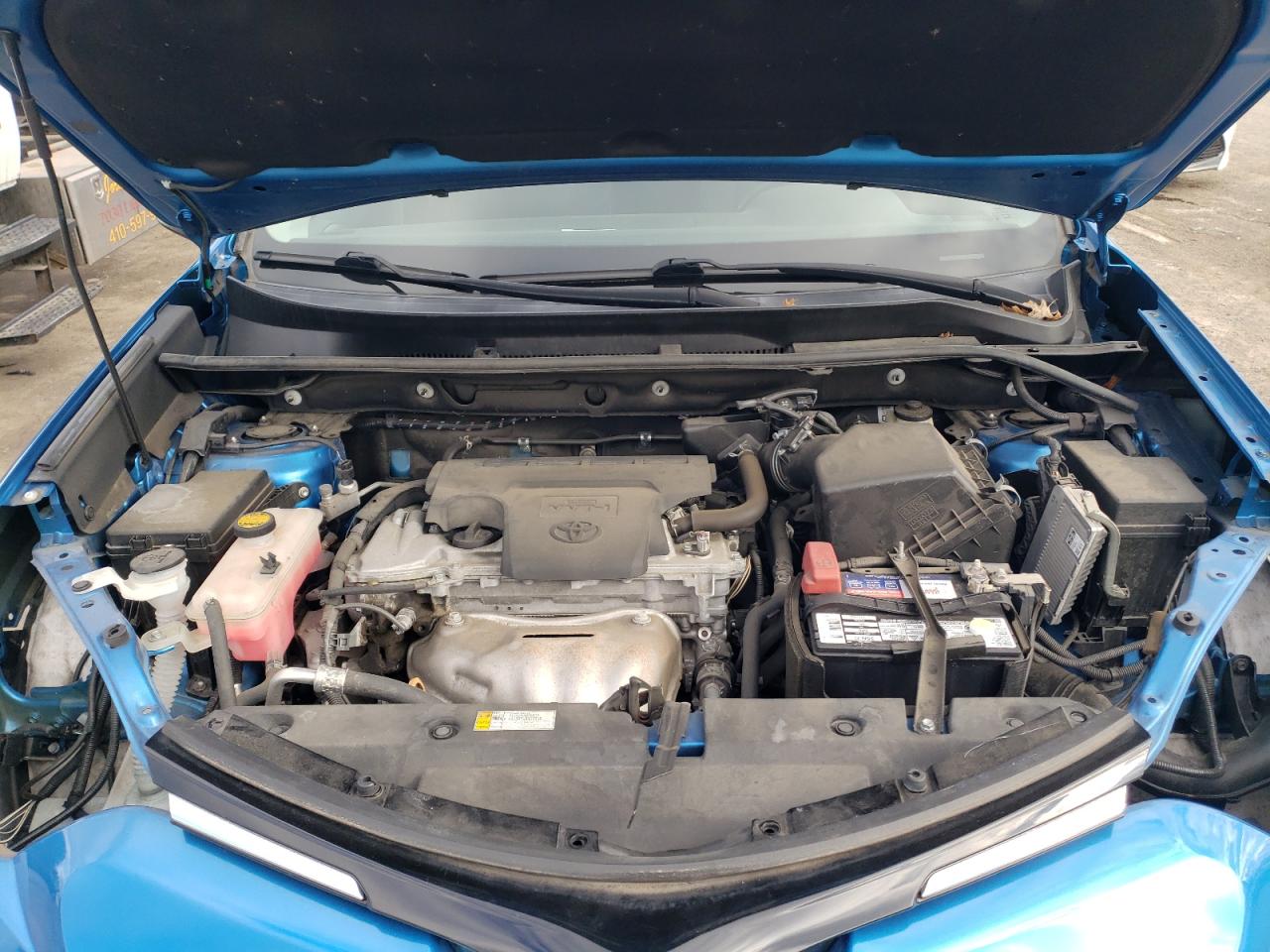 2018 Toyota RAV 4 VIN 2T3WFREVXJW498965 Copart auction photo, all over / undercarriage damage thumbnail 12