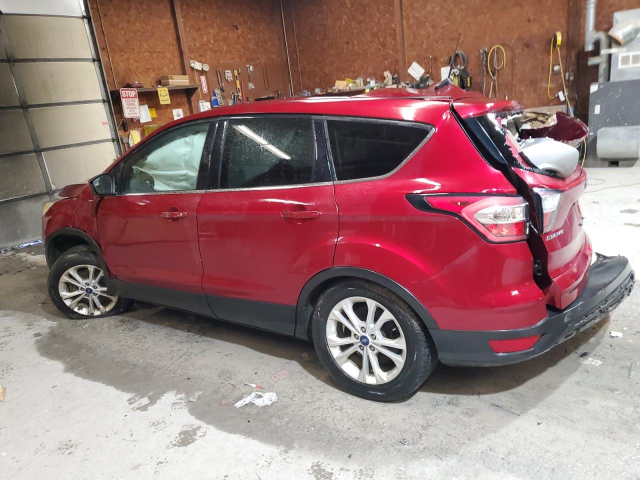 2017 Ford Escape VIN 1FMCU9GD4HUC62165 Copart auction photo, all over damage thumbnail 2