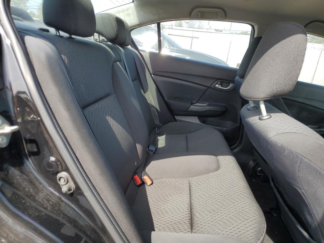 2015 Honda Civic VIN 19XFB2F73FE056616 Copart auction photo, front end / side damage thumbnail 11