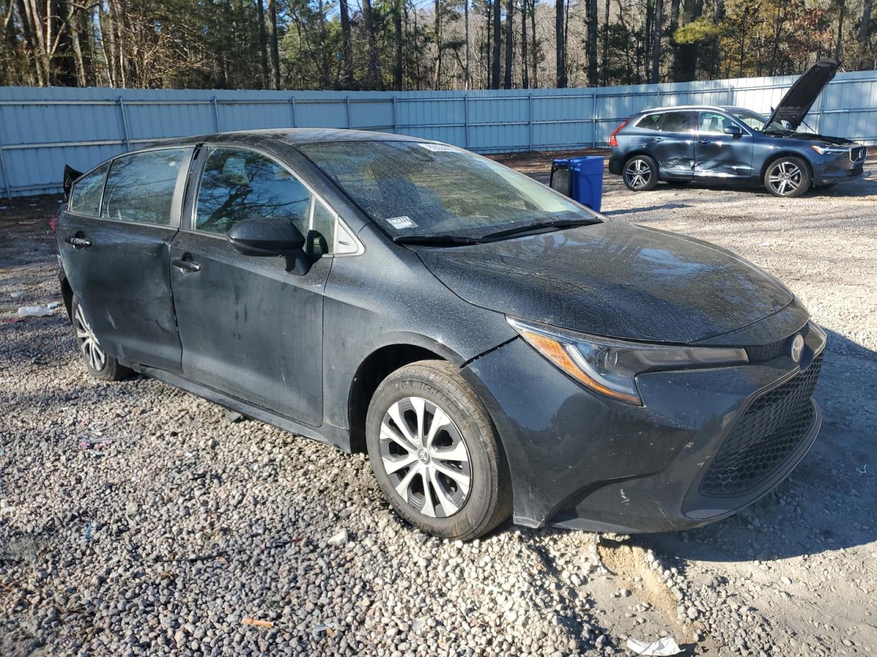 2022 Toyota Corolla VIN JTDEAMDE2NJ056717 Copart auction photo, rear end / side damage thumbnail 4