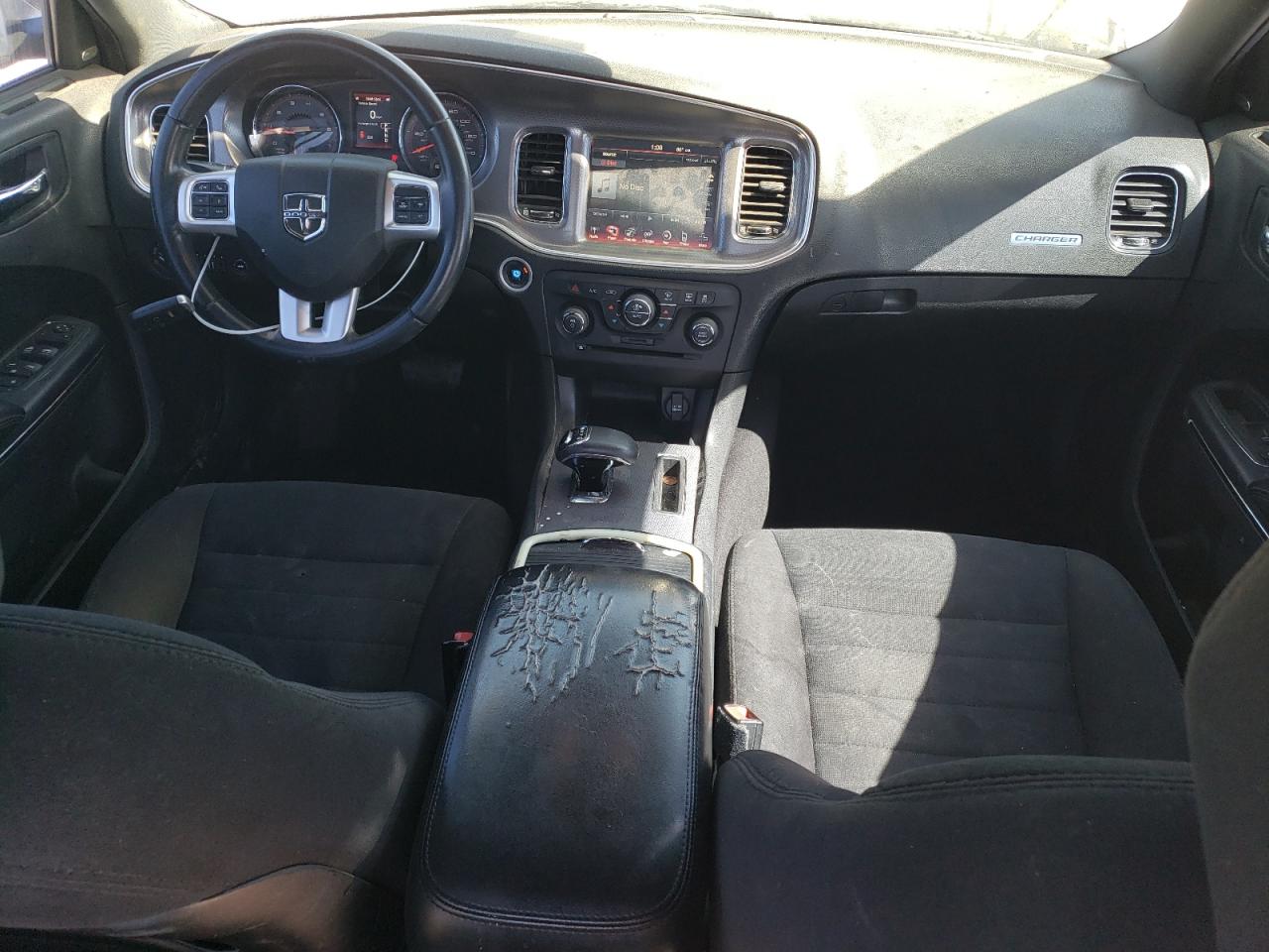 2012 Dodge Charger VIN 2C3CDXHG6CH300044 Copart auction photo, rear end / front end damage thumbnail 8