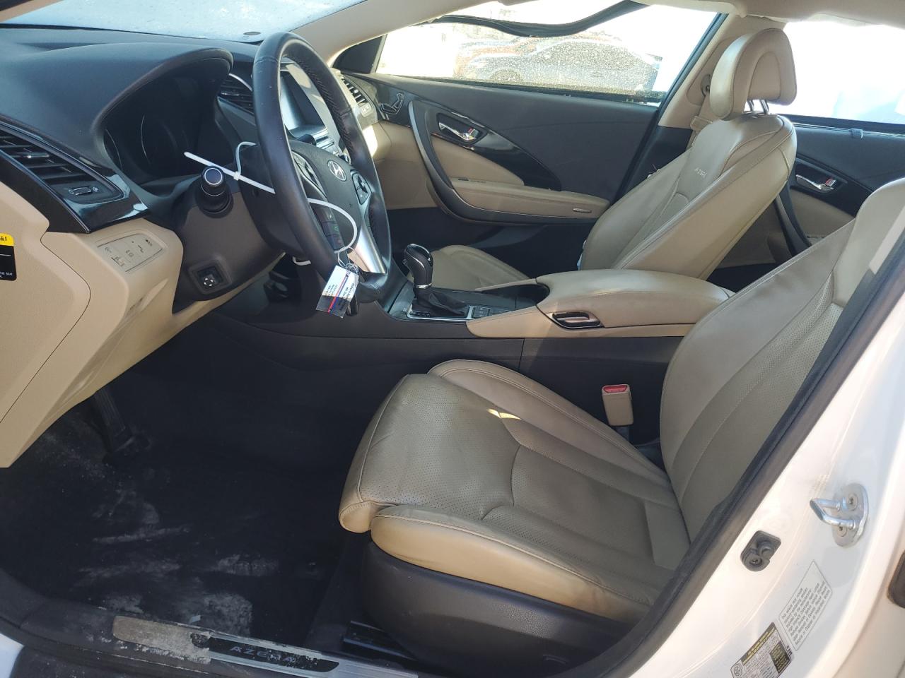 2017 Hyundai Azera VIN KMHFH4JGXHA583233 Copart auction photo, side / rear end damage thumbnail 7