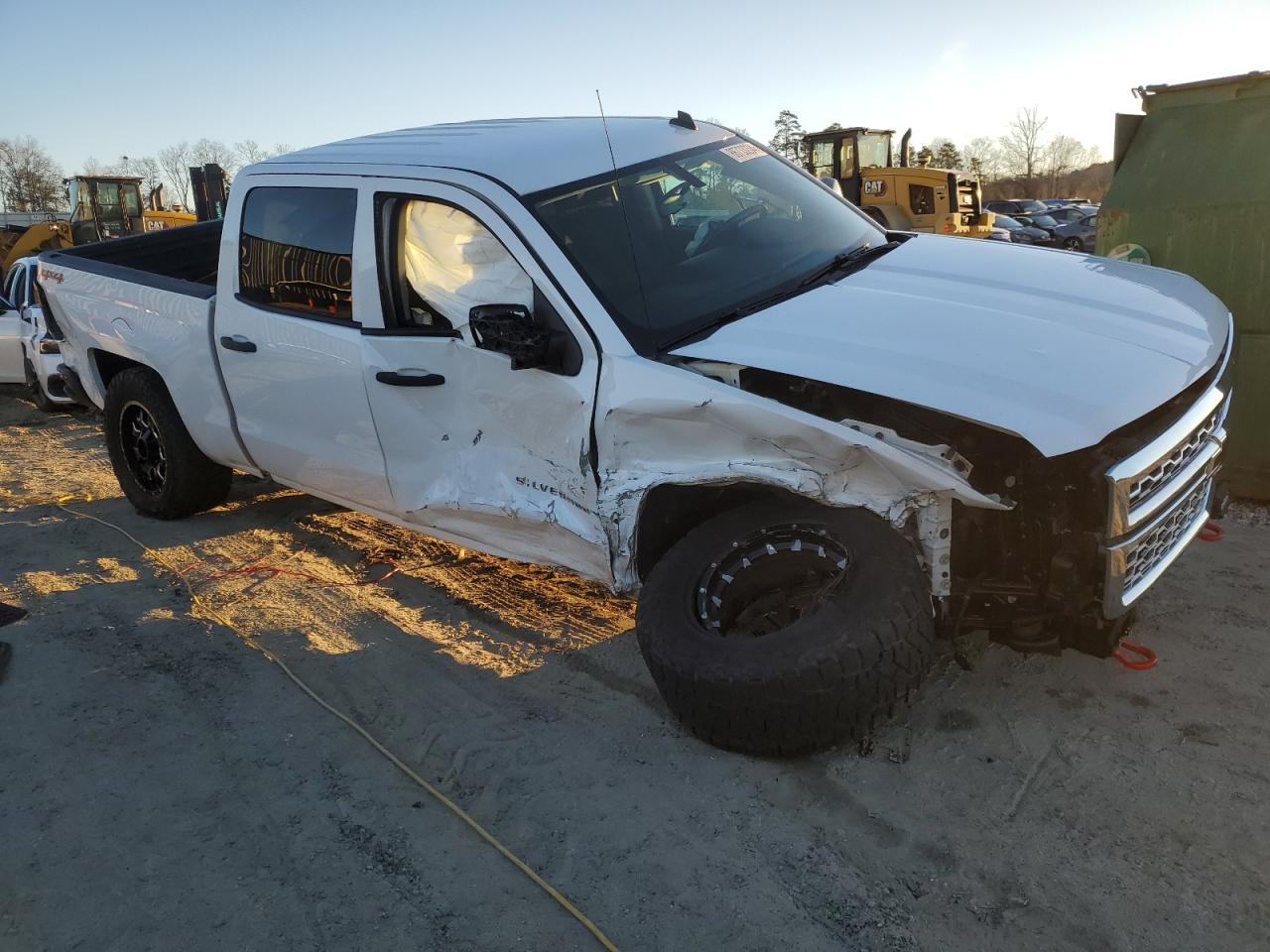 2014 Chevrolet Silverado VIN 3GCUKREC6EG462908 Copart auction photo, all over damage thumbnail 4