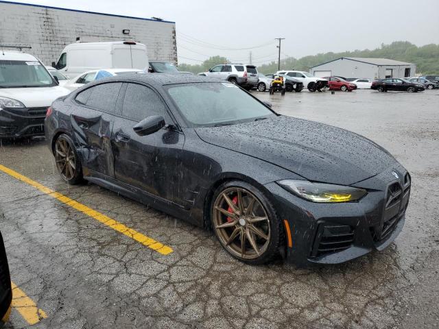 2022 BMW 4er VIN WBA63AV08NFM22082 Copart auction photo, side damage thumbnail 4