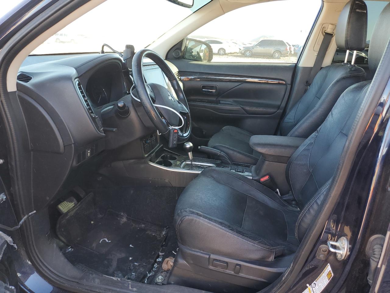 2017 Mitsubishi Outlander VIN JA4AD3A3XHZ029039 Copart auction photo, side damage thumbnail 7