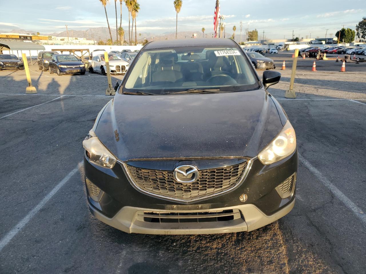2014 Mazda CX-5 VIN JM3KE2BE8E0403883 Copart auction photo, side / undercarriage damage thumbnail 5