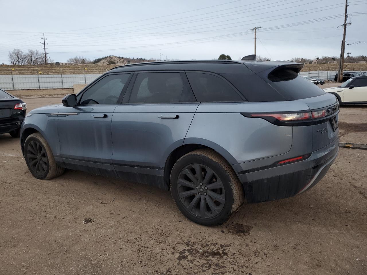 2019 Land Rover Range Rover VIN SALYL2EX6KA210250 Copart auction photo, front end / side damage thumbnail 2